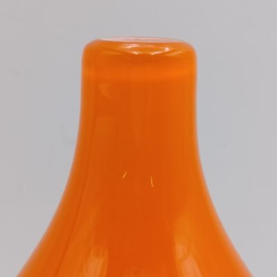Vintage Murano glass midnight vase