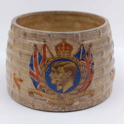 Unusual King George VI 1937 Coronation bowl