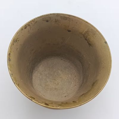 Vintage brass mortar and pestle