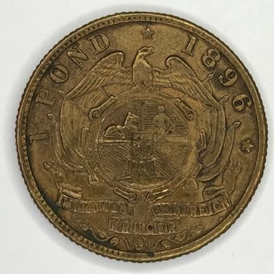 1896 Kruger Imitation Sovereign