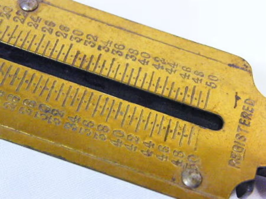 Vintage original Rebure pocket balance scale - 50 kilogram capacity - as per photo