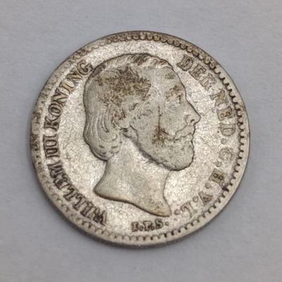 Netherlands 1889 Willem 3 Ten cents