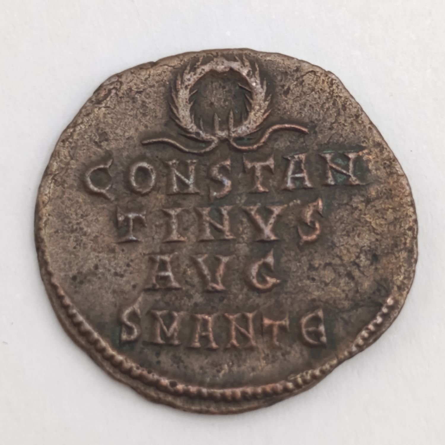 Roman Bronze coin constantine I - Antiochia mint 324/325 AD - rare