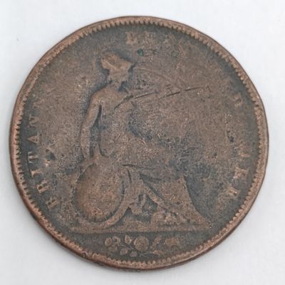 Great Britain 1837 penny - low mintage
