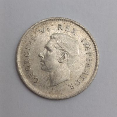South Africa 1938 tickey 3d XF+
