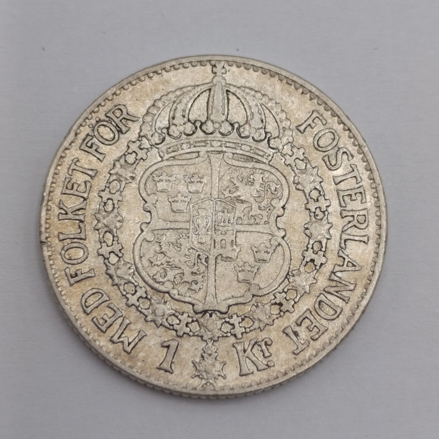 Sweden 1930 Silver 1 Kronor