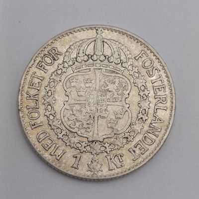 Sweden 1930 Silver 1 Kronor