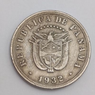 Panama 1932 Five centesimons aXF