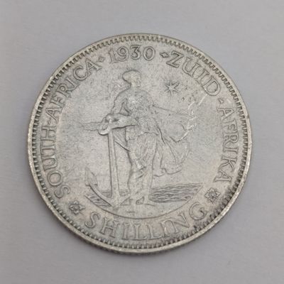 South Africa 1930 shilling aVF