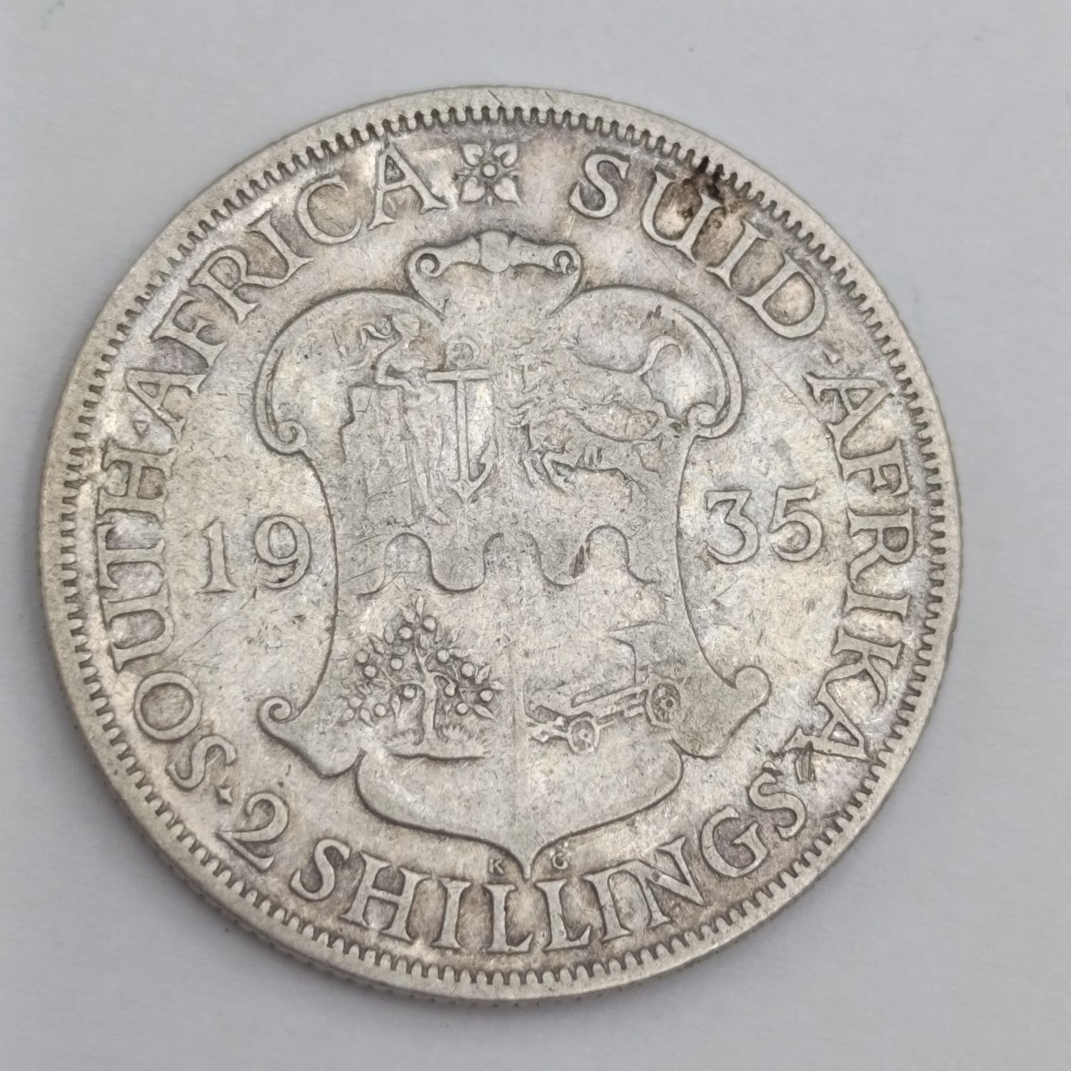 South Africa 1935 Two shilling scarce