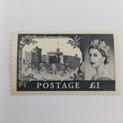 Great Britain SG598 unmounted mint - De La Rue - multiple crown watermark