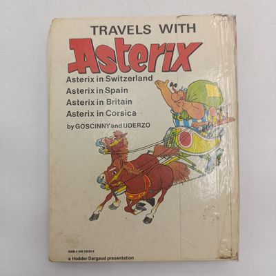 Travels with Asterix cartoon comic book - Goscinny and Uderzo
