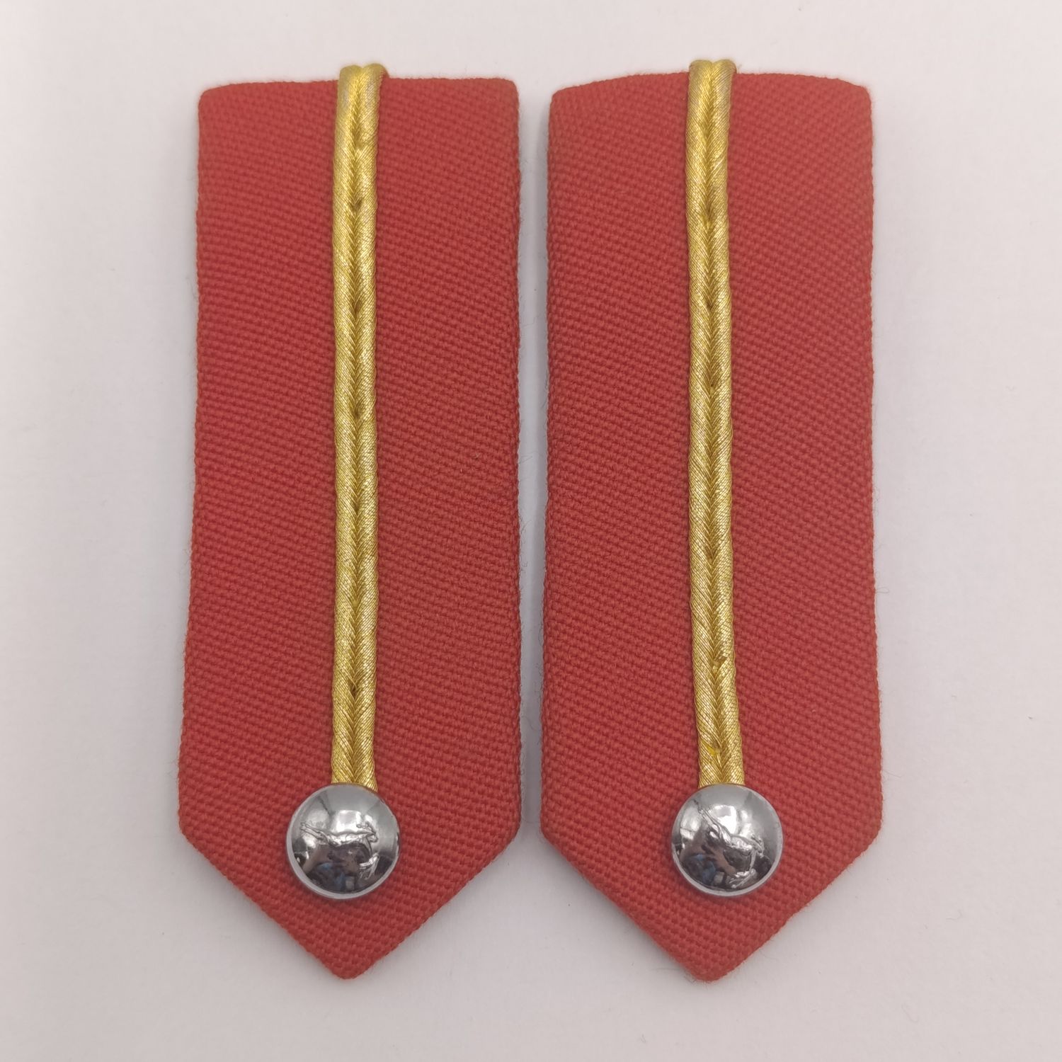 Pair of SA Army senior officer staff gorget patches