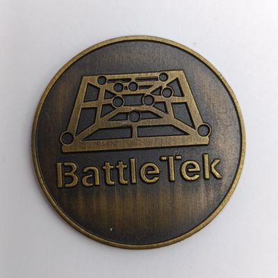 BattleTek - Centre for conflict simulation medallion