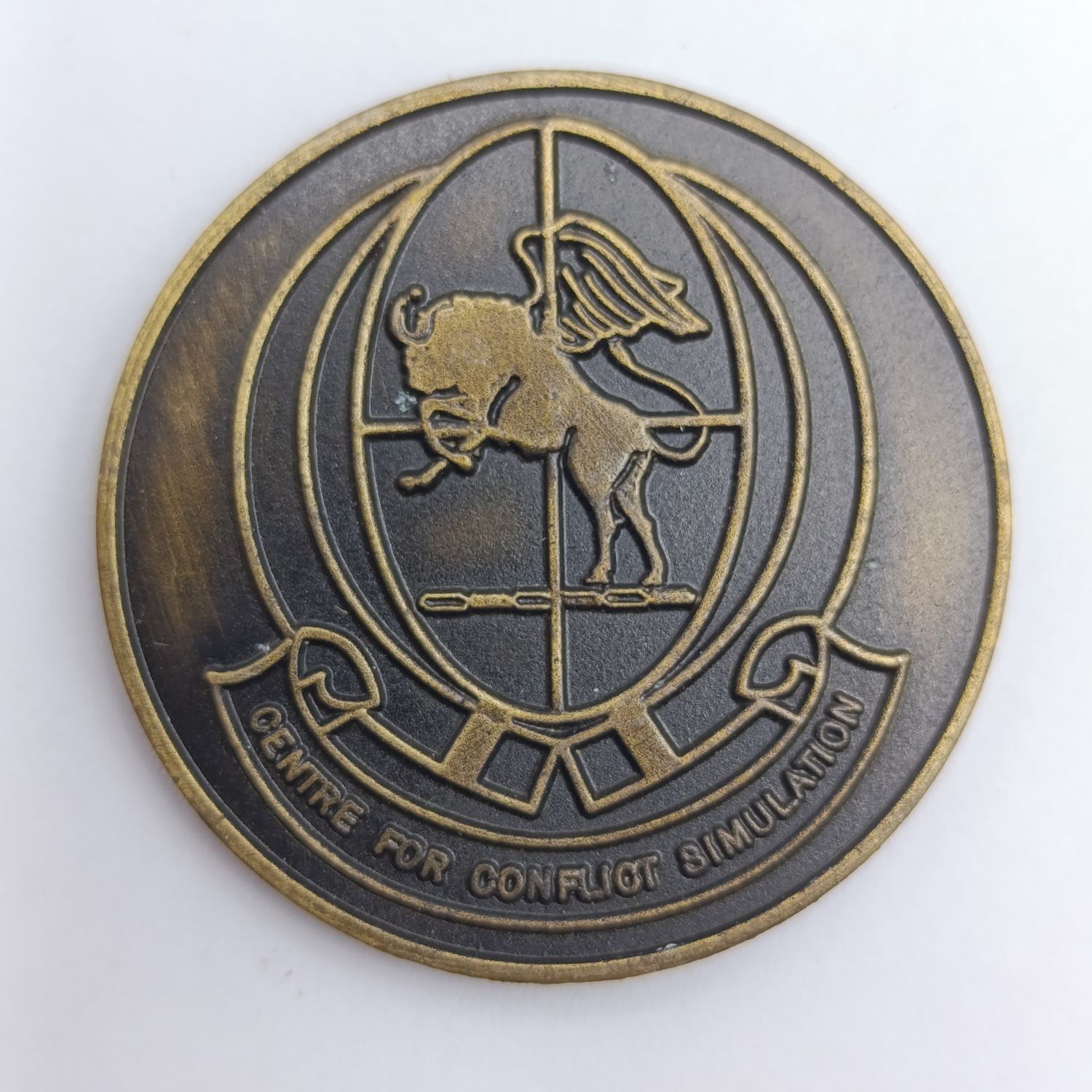BattleTek - Centre for conflict simulation medallion