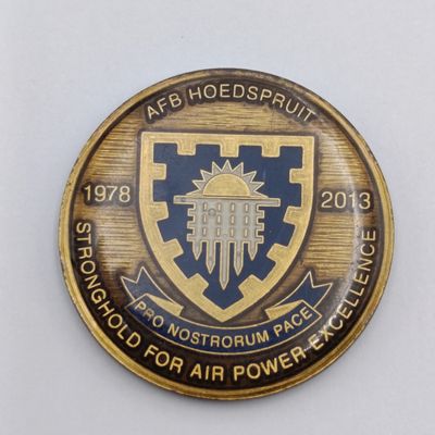 SA Air Force AFB Hoedspruit 1978-2013 commemorative medallion #0227