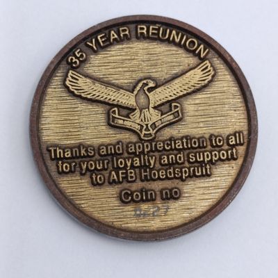 SA Air Force AFB Hoedspruit 1978-2013 commemorative medallion #0227