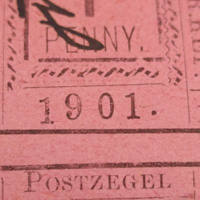 1901 Pietersburg full 24 stamp sheet of imperforate 1 penny stamps