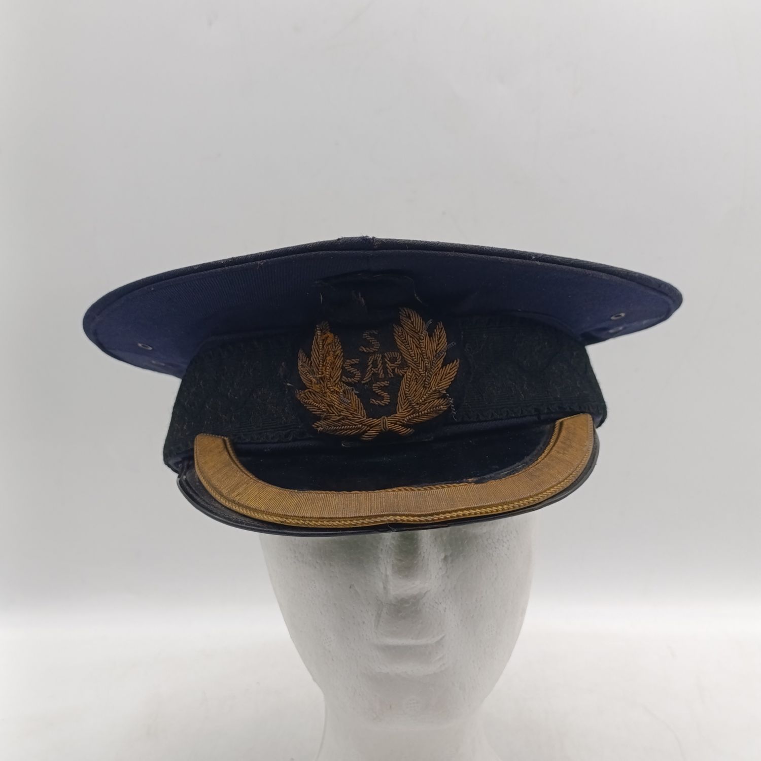 South African Railways SAR-SAS officer peak cap - size 56