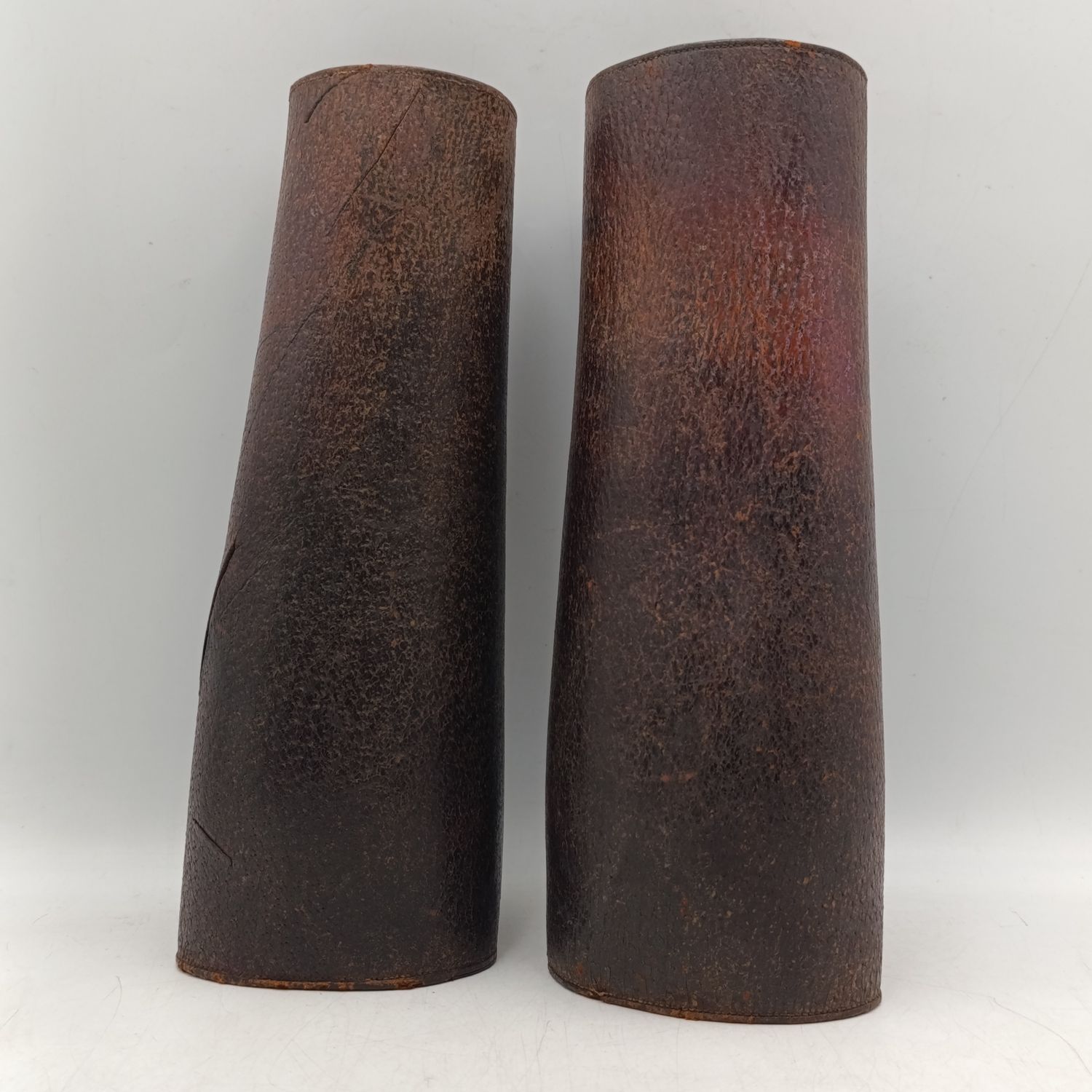 Pair of SA Army leather puttees