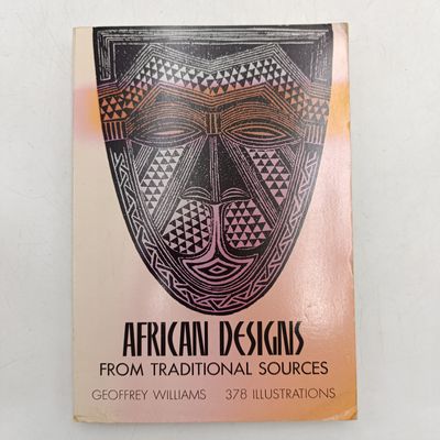 African Designs from Traditional sources by Geoffrey Williams