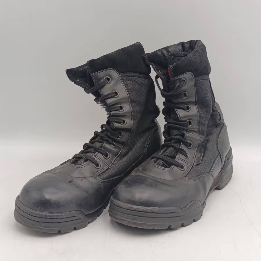 Fuel black leather boots - size 7