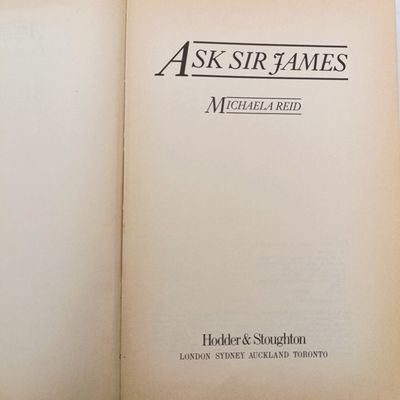 Ask Sir James by Michaela Reid