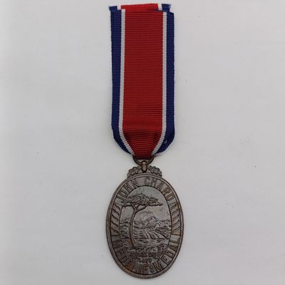 SADF John Chard full-size medal #4208 - South African Defence Force Military Medal