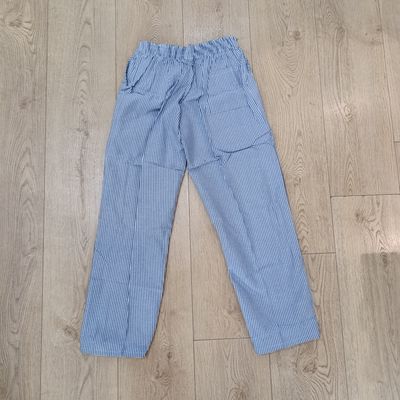 Men's Poly-Cotton Chef's trousers - size XL (102cm to 107cm)
