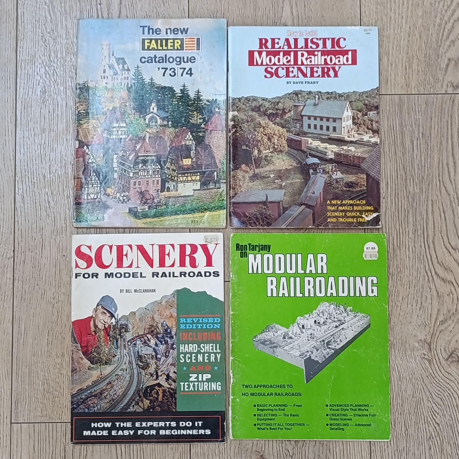 Lot of 5 vintage Marklin HO scale Railway hobby books