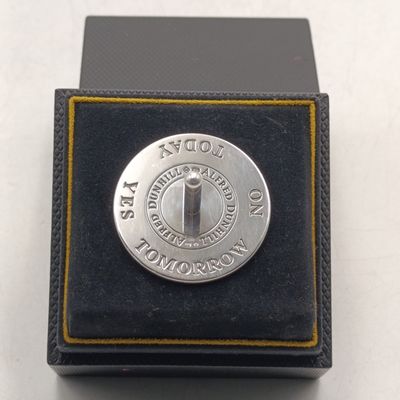 Alfred Dunhill Sterling silver top spinner