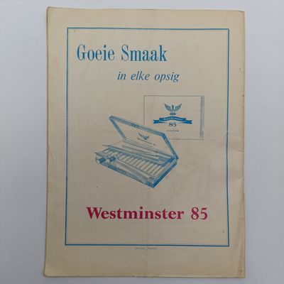 Official program All Blacks vs Northern Transvaal 18 June 1960 Loftus Versfeld
