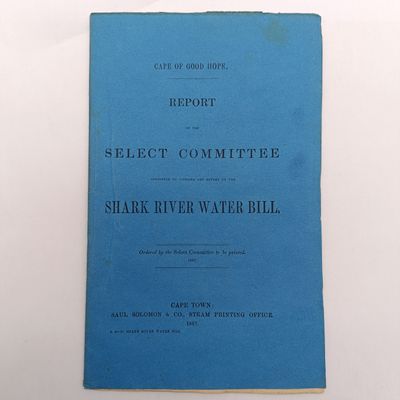 Cape of Good Hope Shark River Water Bill 1867 - Historical Document