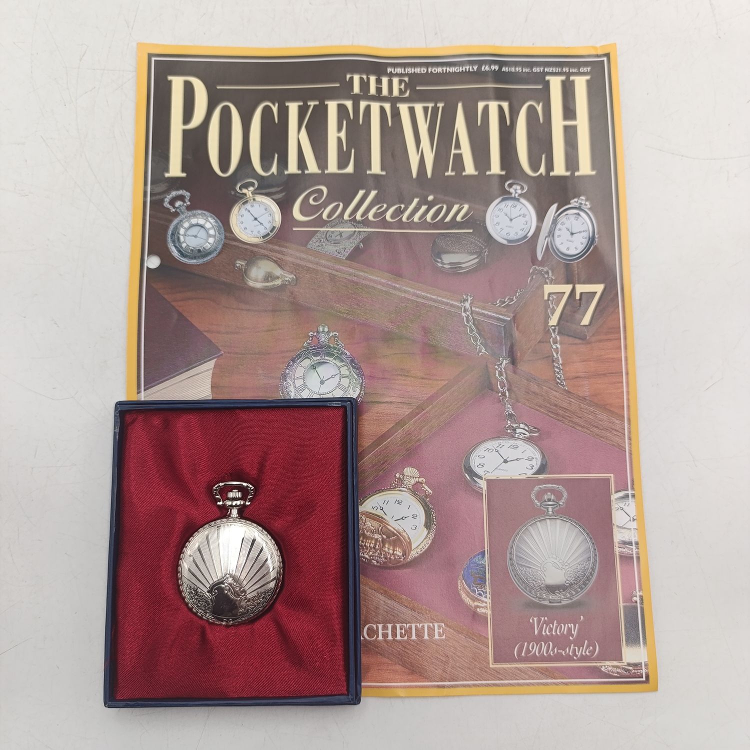 1900's Style Victory full hunter quartz pocketwatch - #77 Pocketwatch collection