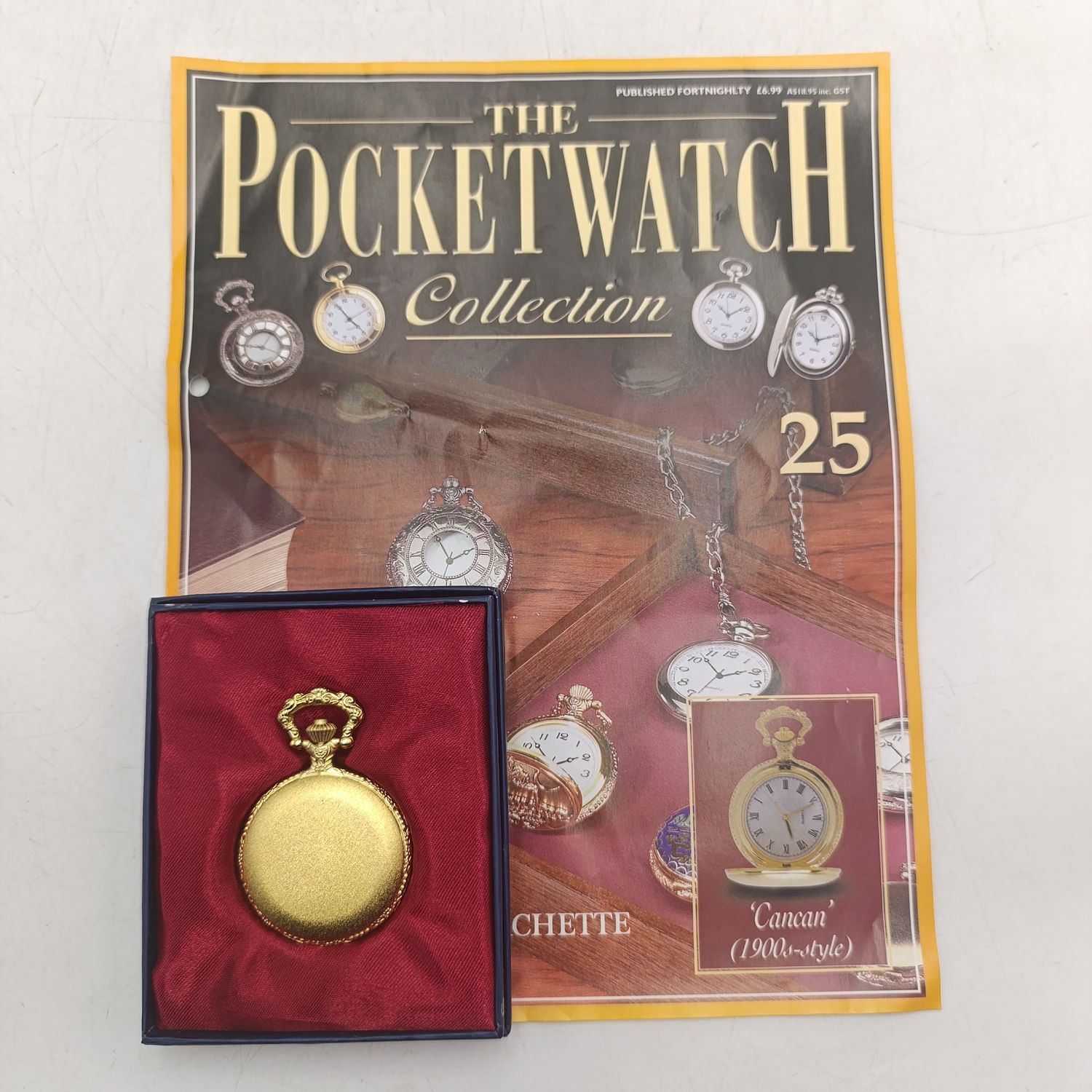 1900's Style Cancan full hunter quartz pocketwatch - #25 Pocketwatch collection