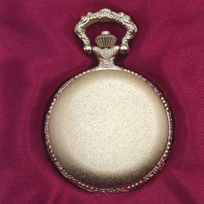 1900's Style Cancan full hunter quartz pocket watch - #25 Pocket watch collection