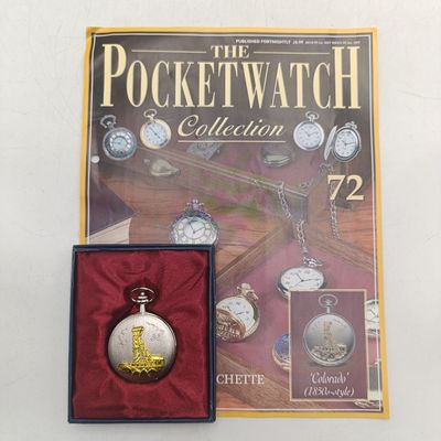 1850's Style Colorado full hunter quartz pocketwatch - #72 Pocketwatch collection