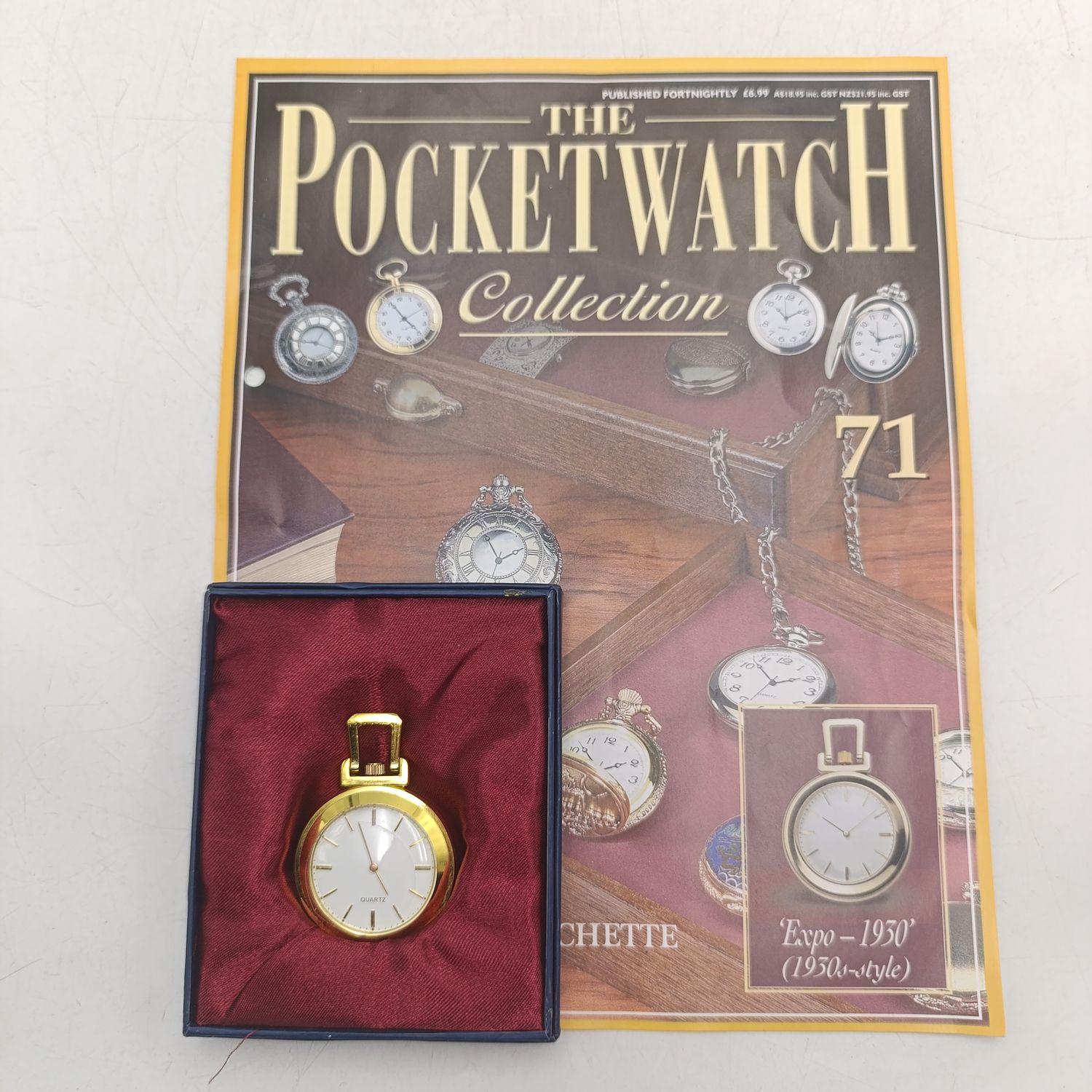 1930's Style Expo-1930 quartz pocketwatch - #71 Pocketwatch collection