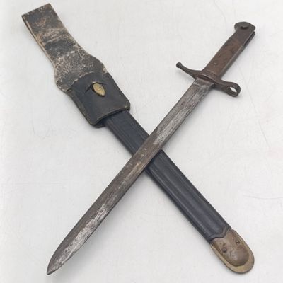 Italian M1891 Carcano rifle Terni bayonet with sheath