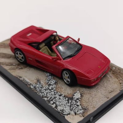 James Bond 007 Ferrari F355 GTS model car  Golden Eye