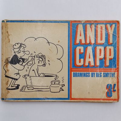 Lot of 7 vintage Andy Capp cartoon books - well used