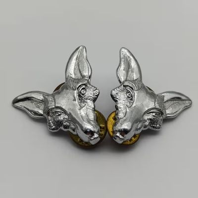 Pair of SA Army Intelligence Corps collar badges