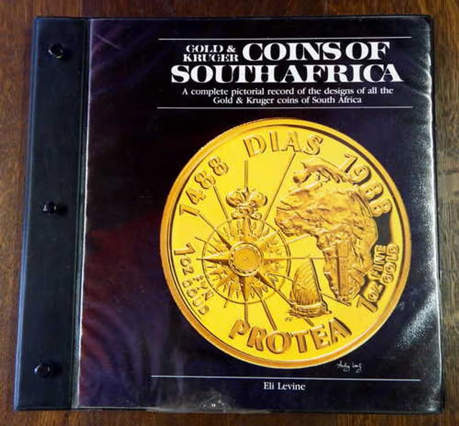 Gold and Kruger coins of South Africa - Eli Levine - Pictorial record of the designs