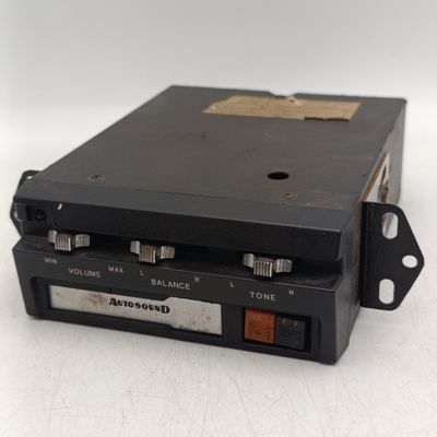 Vintage Autosound car tape deck player - not tested