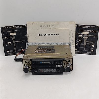 Sanyo FT4020 cassette car stereo player - secondhand, not tested