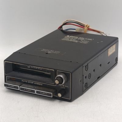 Sanyo FT4020 cassette car stereo player - secondhand, not tested