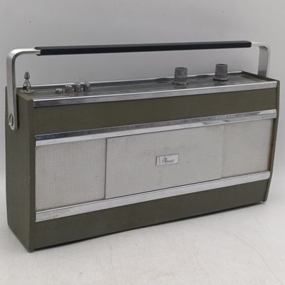 Vintage G Marconi portable radio - not tested but in good condition