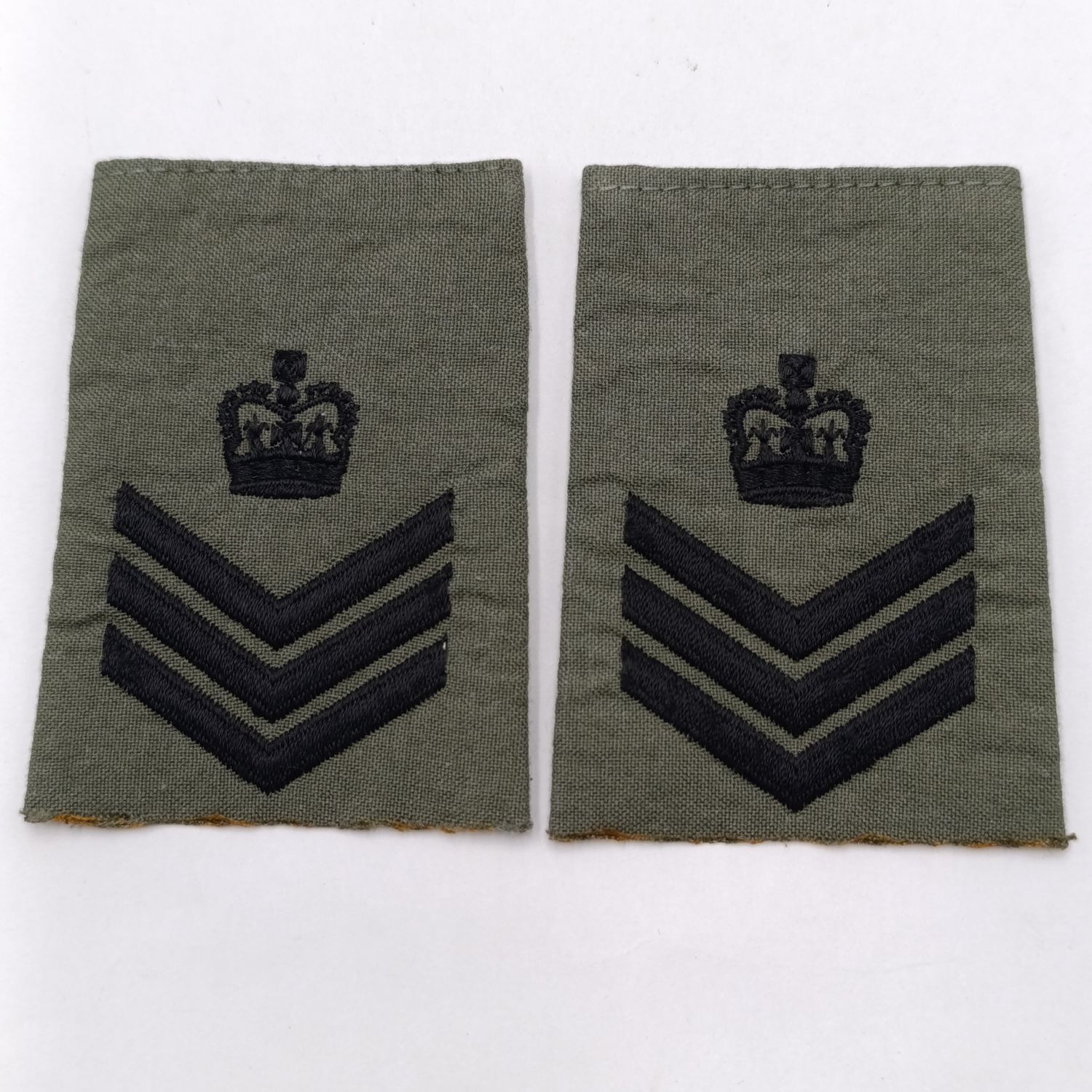 Pair of Australian Army Staff sergeant rank epaulettes