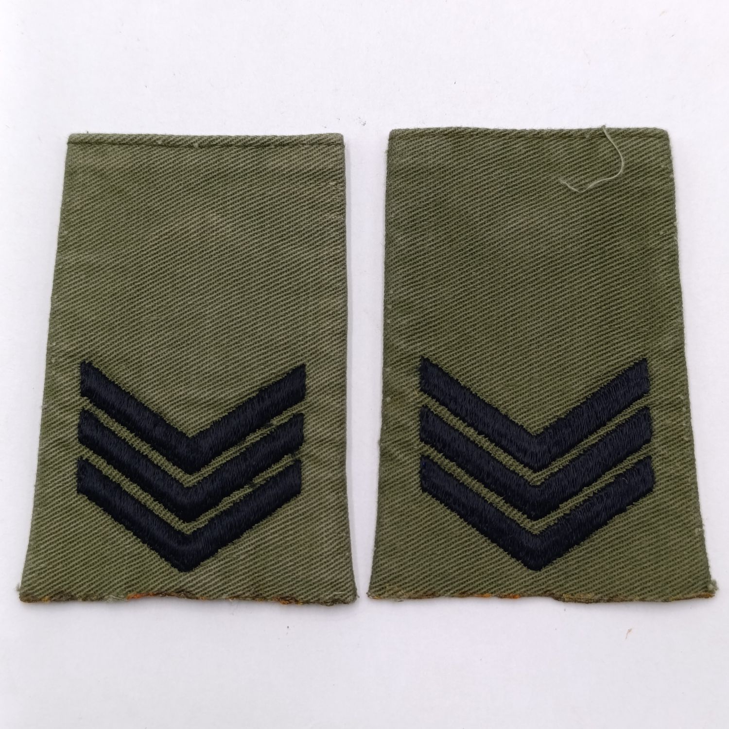 Pair of Australian army sergeant rank epaulettes