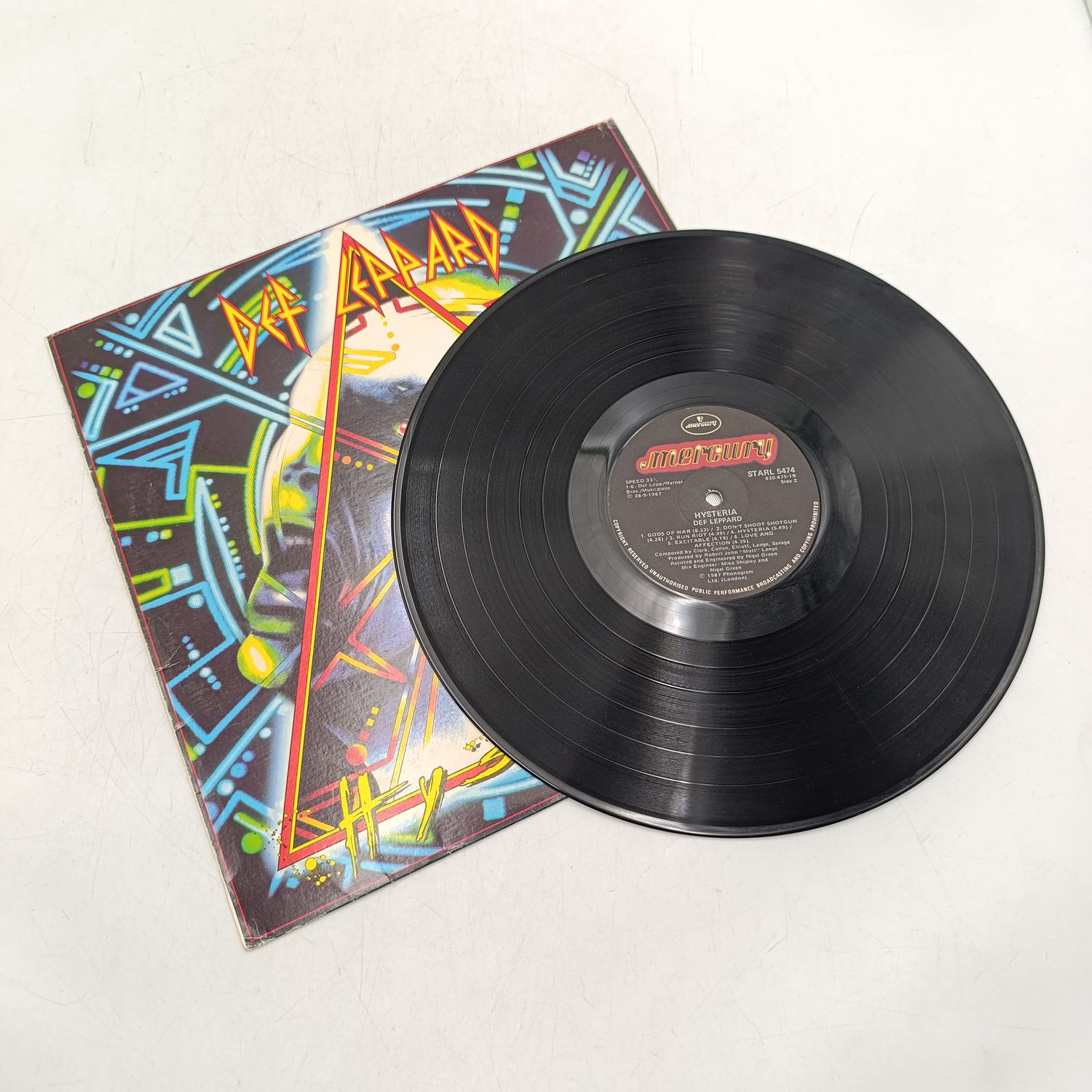 Def Leppard Hysteria LP vinyl record - Artone - Mercury STARL 5474